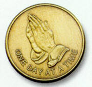 Praying Hands Medallion